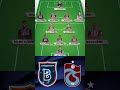 Başakşehir-Trabzonspor Maçı İlk 11’i Belli Oldu | Karadeniz Fırtınası Galibiyet Peşinde!