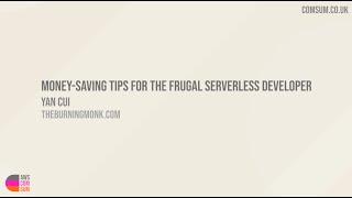 Money-saving tips for the frugal serverless developer | Yan Cui