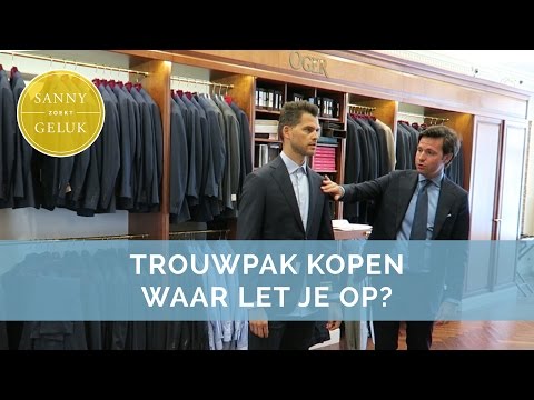 Een goed trouw/maat pak: Waar let je op? Sanny en Jorg gaan trouwen