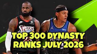Dynasty Basketball Rank Update (July 2026)