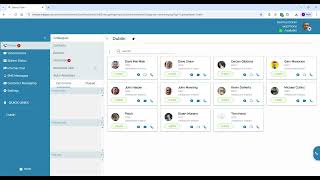 Medtel new user portal and floating webphone