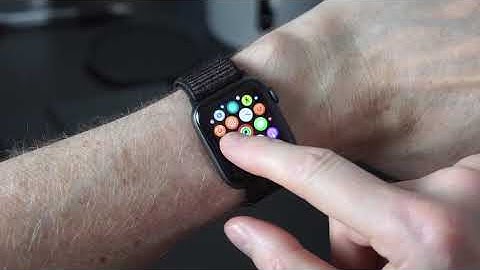 How to change Apple Watch app grid to list view