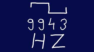 9943 hz square