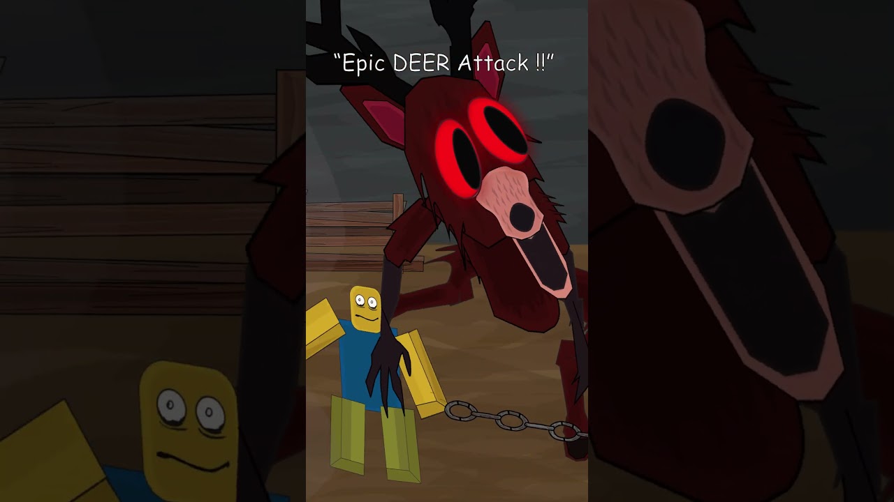 "NOOB VS  GIANT DEER - You won't Believe Who Wins !! "