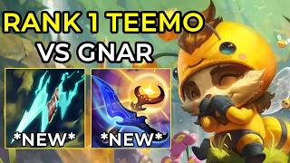 FIRST TEEMO GAME WITH THE NEW ITEMS + BUFFS!!