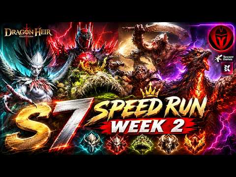 🔥 S7  Vortex Lvl 3 - Week 2 Speed Run Code: SKYASTERIX | Dragonheir: Silent Gods
