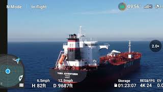 DJI Mini 2 Range Test - Out to an oil tanker over the ocean!