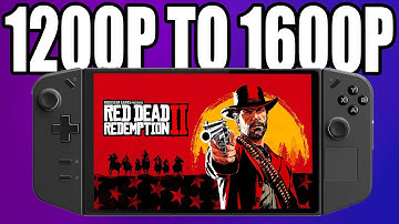 AMD RSR 1200P to 1600P on LEGION GO is the ULTIMATE Visual Trick!🔥