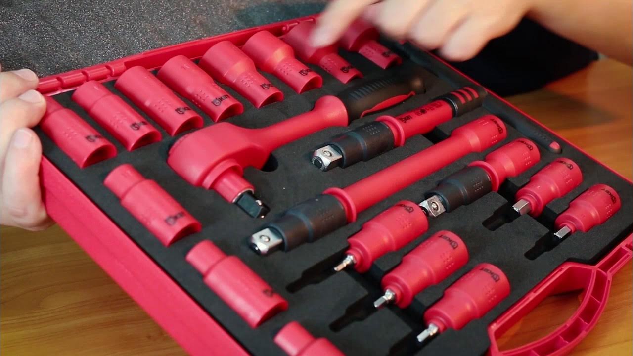 Наборы диэлектрического инструмента НИИ-05, 15, 16 (КВТ) - YouTube