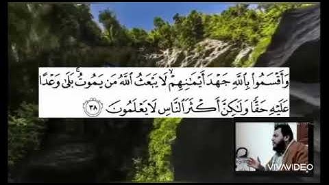 {ماتيسر من سورة النحل} القارئ عبد الله حجازي