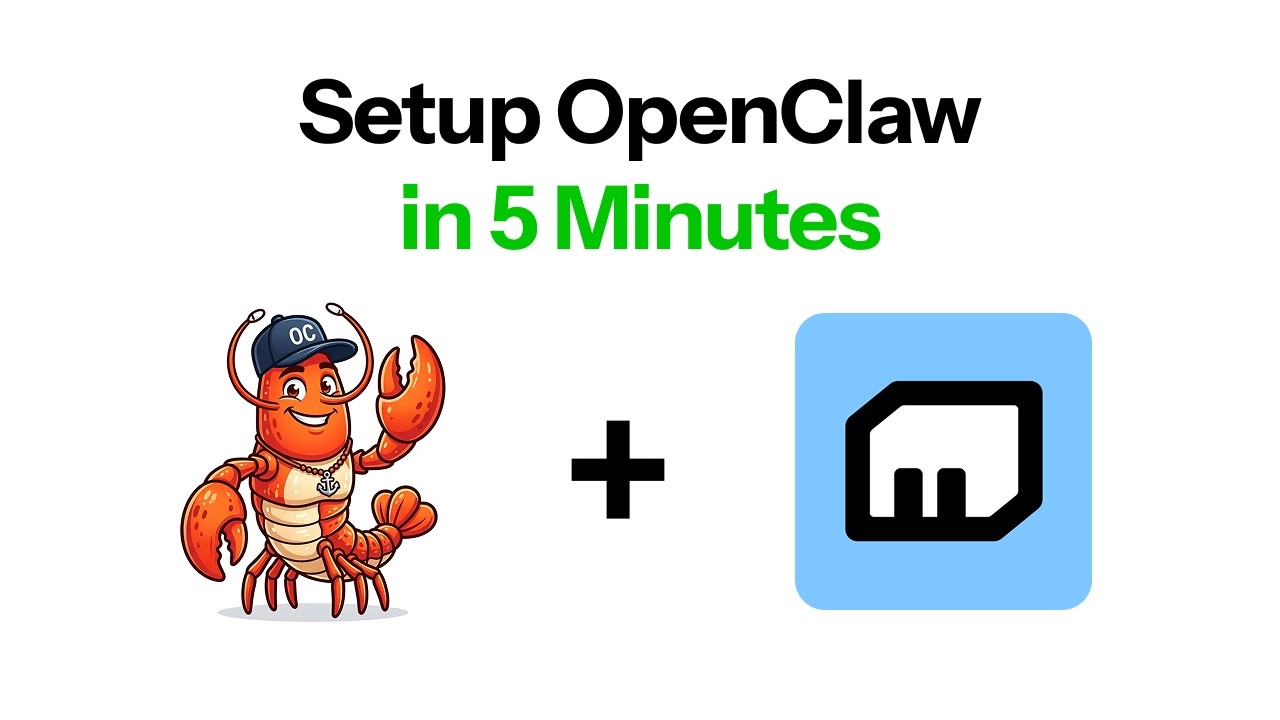Openclaw Setting Set Up OpenClaw in 5 Minutes - YouTube