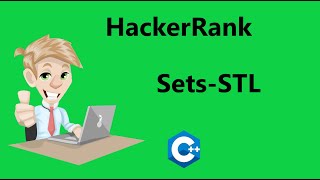 14 Hackerrank Sets-STL Solution - C++ | Hackerrank C++