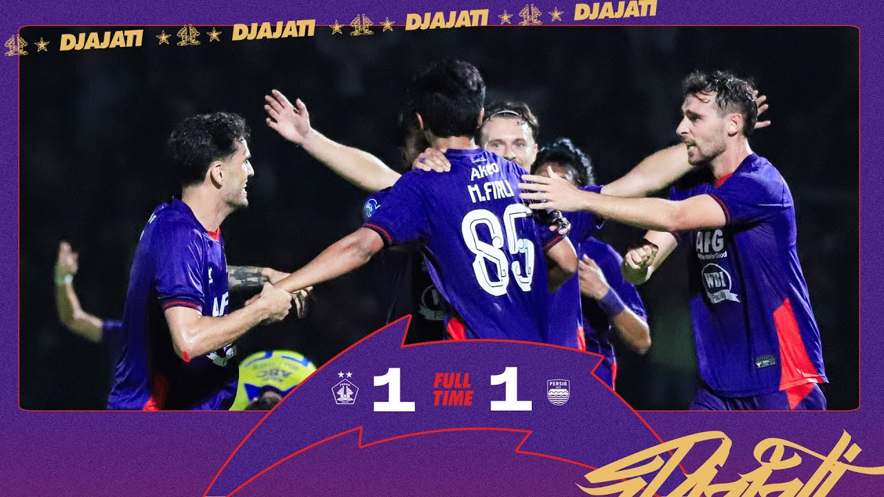 MATCHDAY 16 – MINI HIGHLIGHTS : PERSIK KEDIRI 1-1 PERSIB BANDUNG