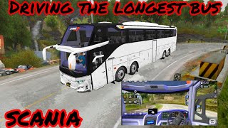 DRIVING THE LONGEST BUS IN BUS SIMULATOR INDONESIA| SCANIA