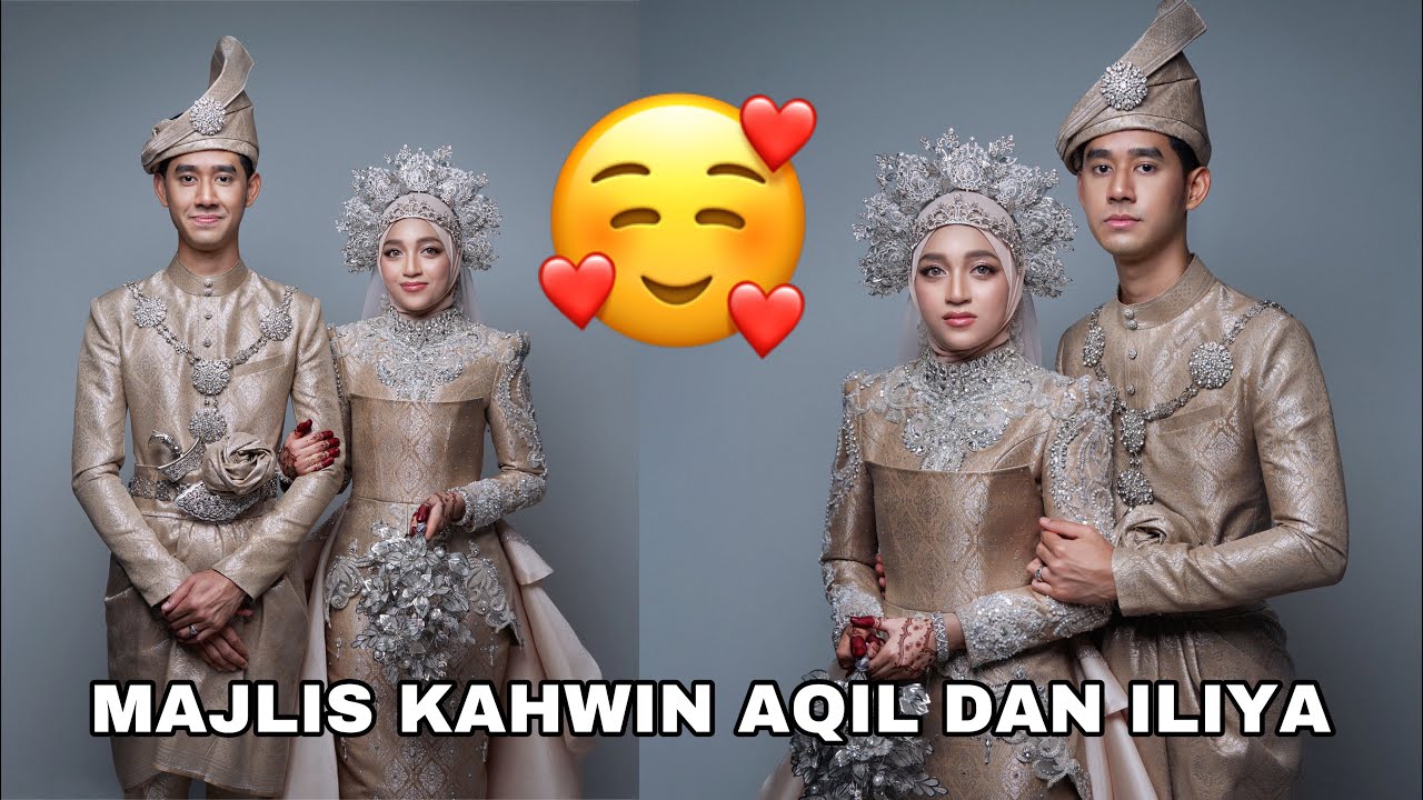 KELAM KABUT BERSIAP NAK KAHWIN 😂 AQIL DAN ILIYA BERSANDING DI MELAKA 🥰 MAJLIS KAHWIN ❤️
