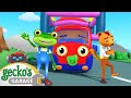 Bouncy Castle Blimp Rescue | Gecko&#39;s Garage | Cartoons For Kids | Toddler Fun Learning