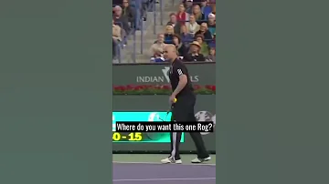 Federer Wants 113mph Agassi So Nearly Delivers 