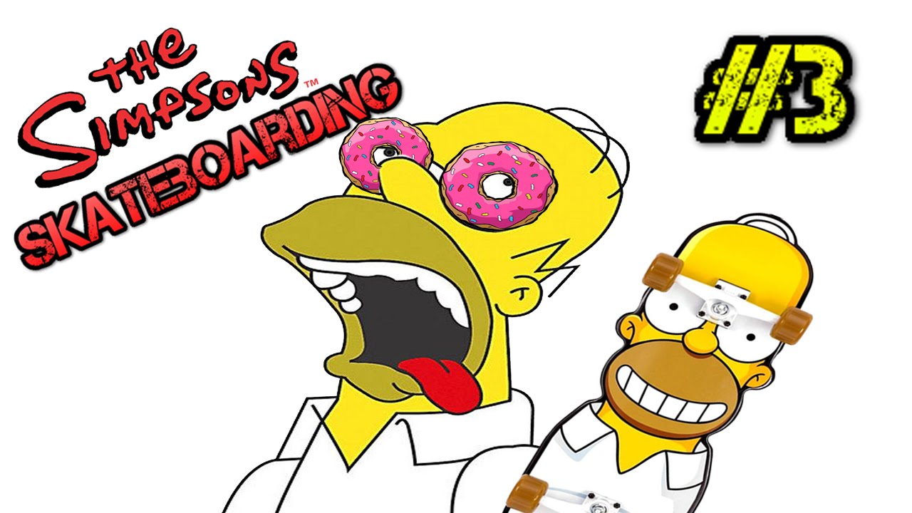 The Simpsons Skateboarding Ps2 Gameplay