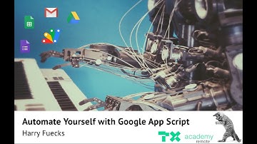 Automate Yourself with Google App Script  - Lesson 5