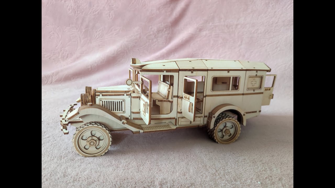 Санитарный автомобиль "Полуторка" (компания "Lemmo") - YouTube