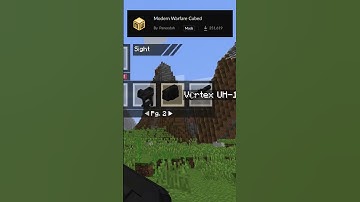 Best gun mod for Minecraft #minecraft #mod