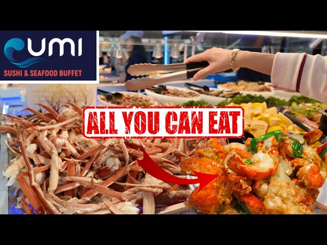 $39/person for All You Can Eat LOBSTERS, Snow Crab Legs, Ramen u0026 More @ Umi Sushi u0026 Seafood Buffet class=