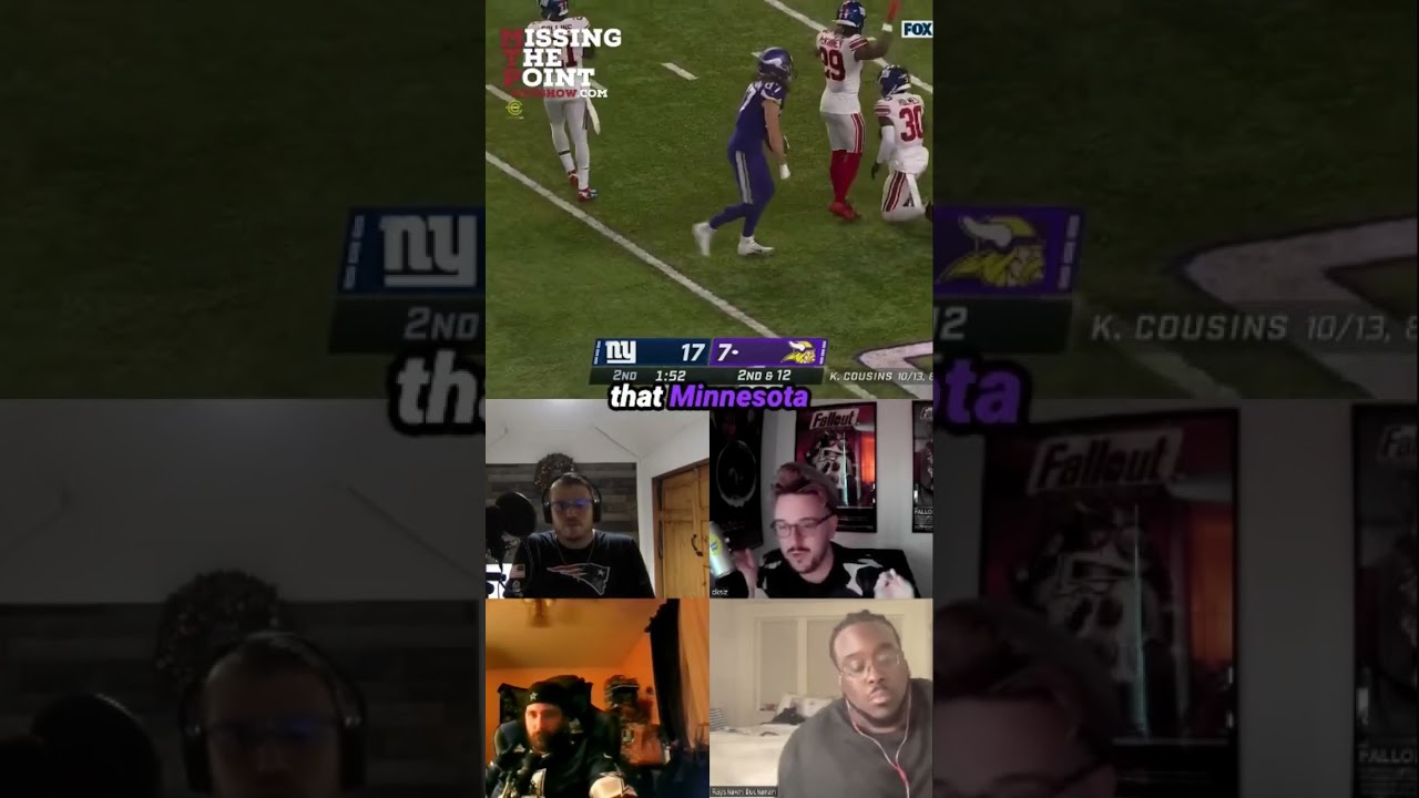 The only thing holding back Kirk Cousins and the Vikings back from being elite is Kirk Cousins.