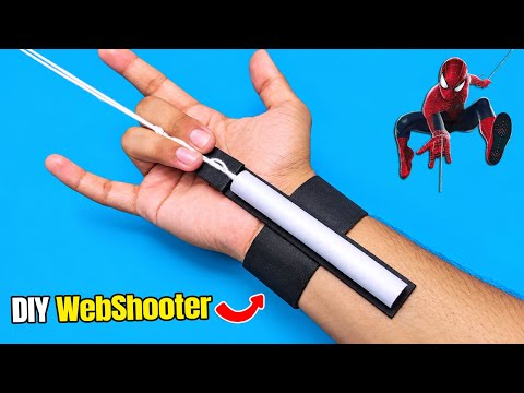 DIY Paper Web Shooter 🕷️ | Wrist Web Shooter | Easy Paper Craft |
