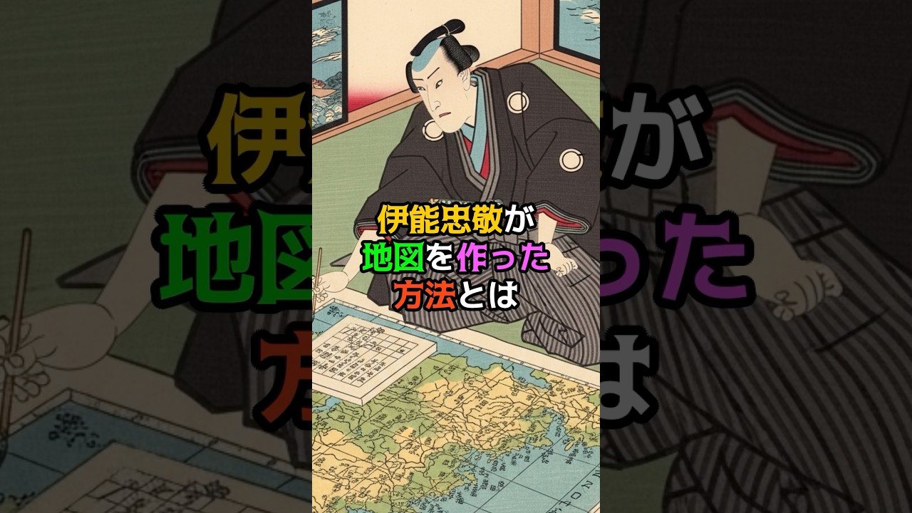 伊能忠敬が地図を作った方法とは
