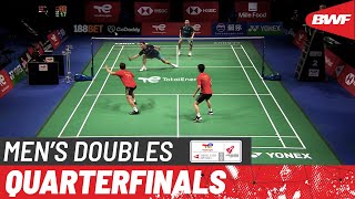 BWF Thomas Cup | Gideon\/Sukamuljo (INA) vs Chia\/Soh (MAS) | QF