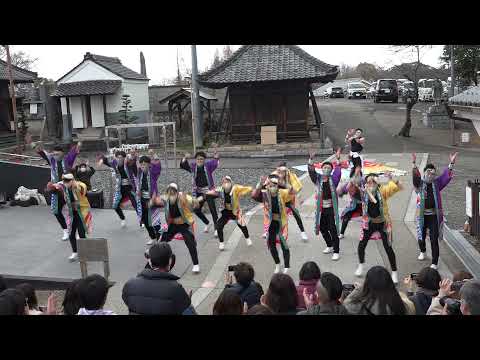 2021 12 25 笠寺演舞 Live at笠寺観音境内 笠寺いちり
