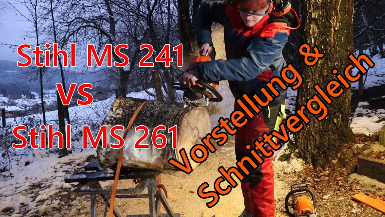 Stihl MS 261 vs. Stihl MS 241 | The Comparison | HBNB Chainsaws