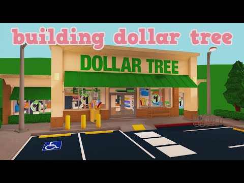 BUILDING DOLLAR TREE in BLOXBURG!