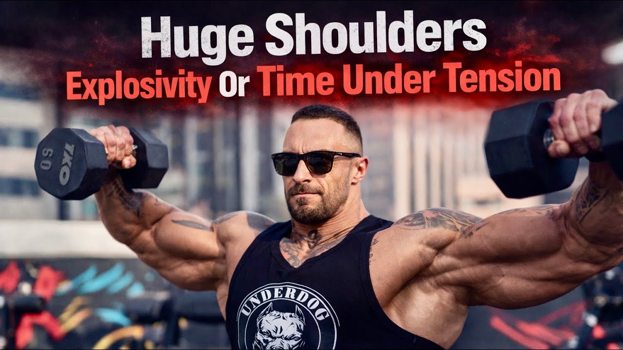 Что лучше? Взрывная нагрузка или длительное напряжение для наращивания больших мышц!