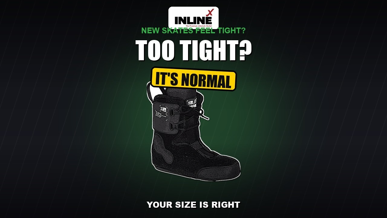 New Skates Feel TOO Tight? Why Your Size Is Right