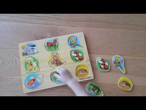 Звуковы вкладыши Melissa Doug Ферма