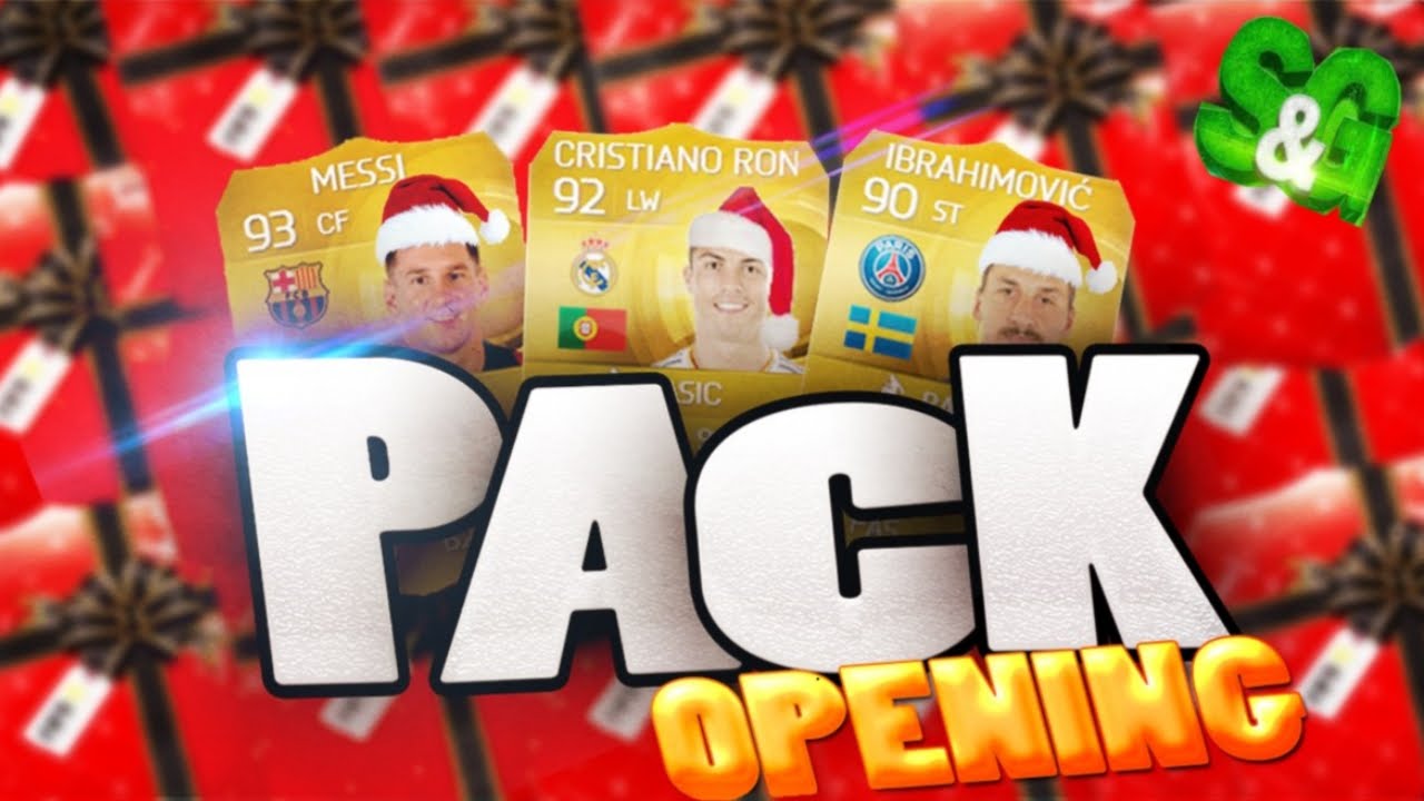 FIFA 15 Ultimate team [PS4] ОТКРЫТИЕ НОВОГОДНИХ ПАКОВ | PACK OPENING