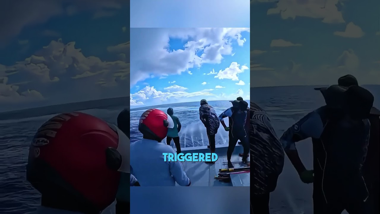 Как рыбаки вытаскивают тунца за считанные секунды, не прикасаясь к крючку