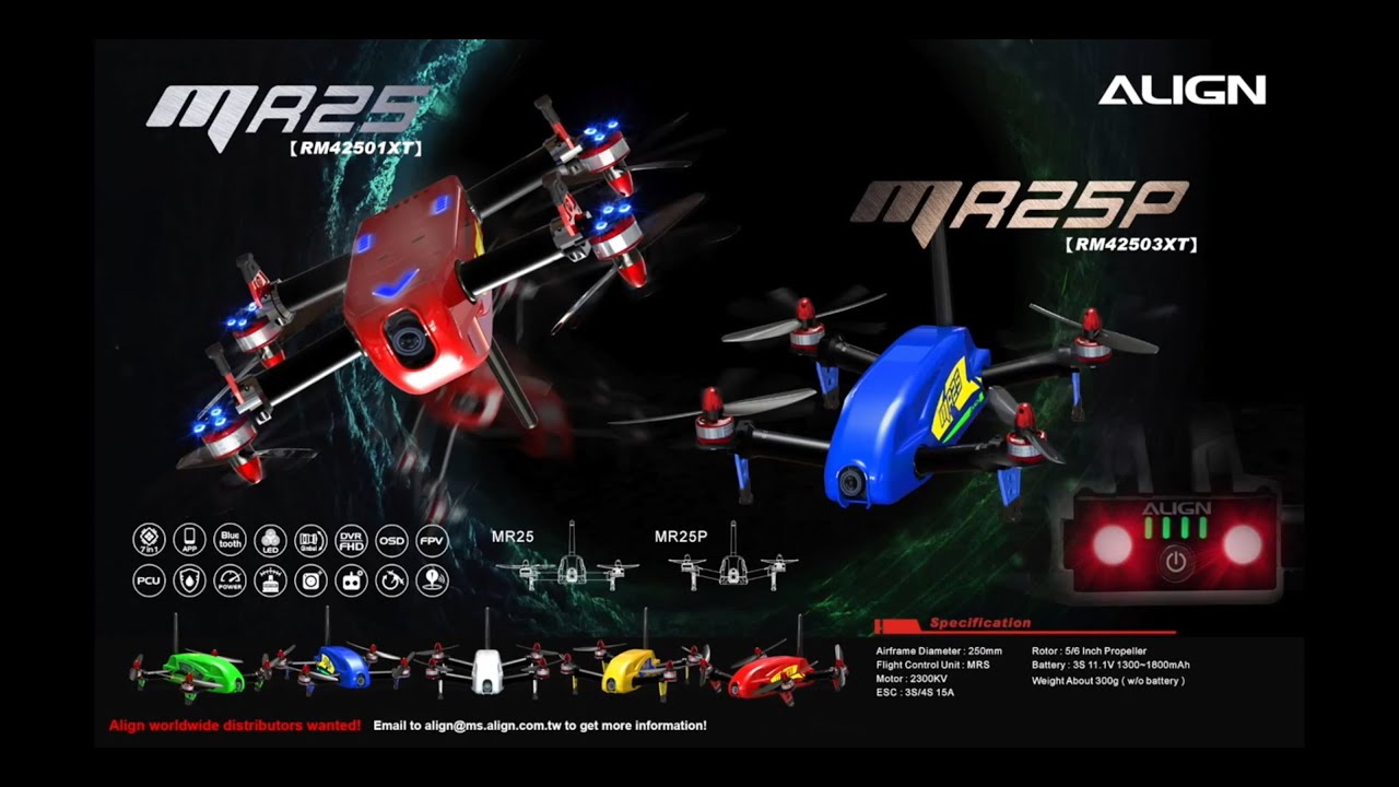 Alan Szabo Jr. ALIGN MR25 FPV Quad Racer Test Flight 10-27-15