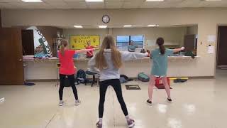 Tryout chant back view