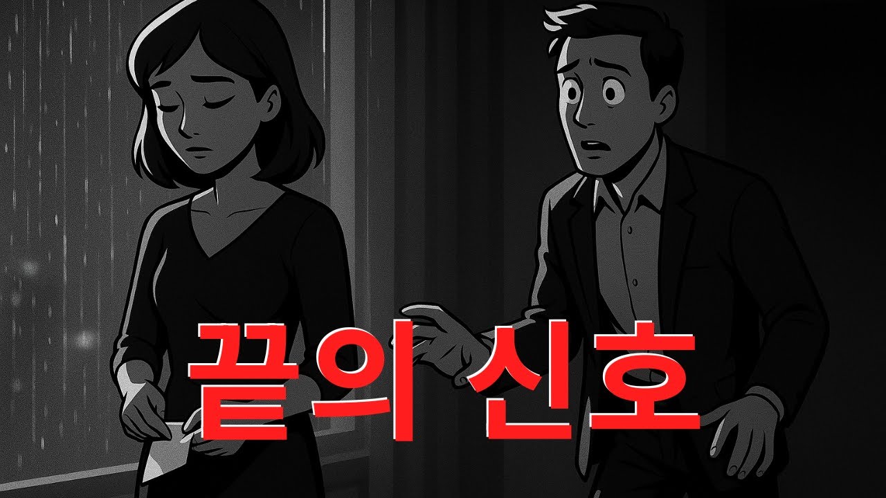 그녀가 마음을 접기 시작하는 순간