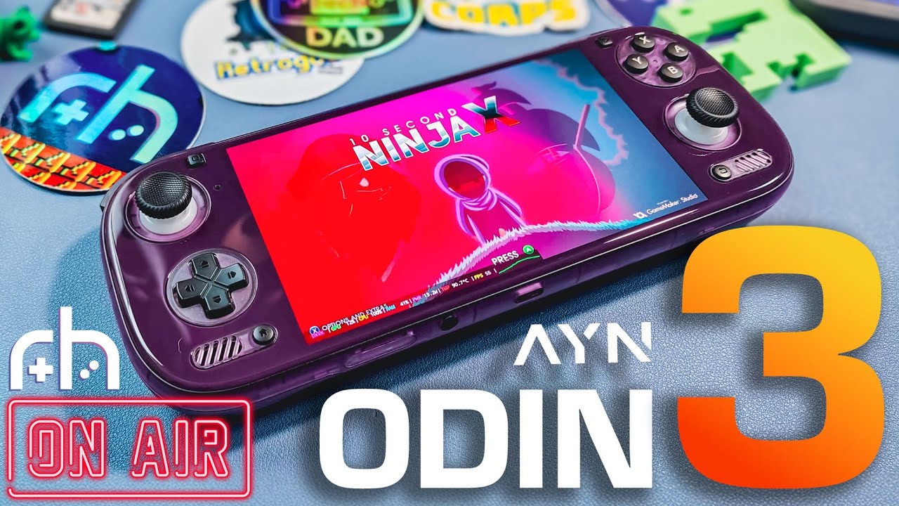 AYN Odin 3 Max Impressions & Game Tests (GameHub/Android/Switch