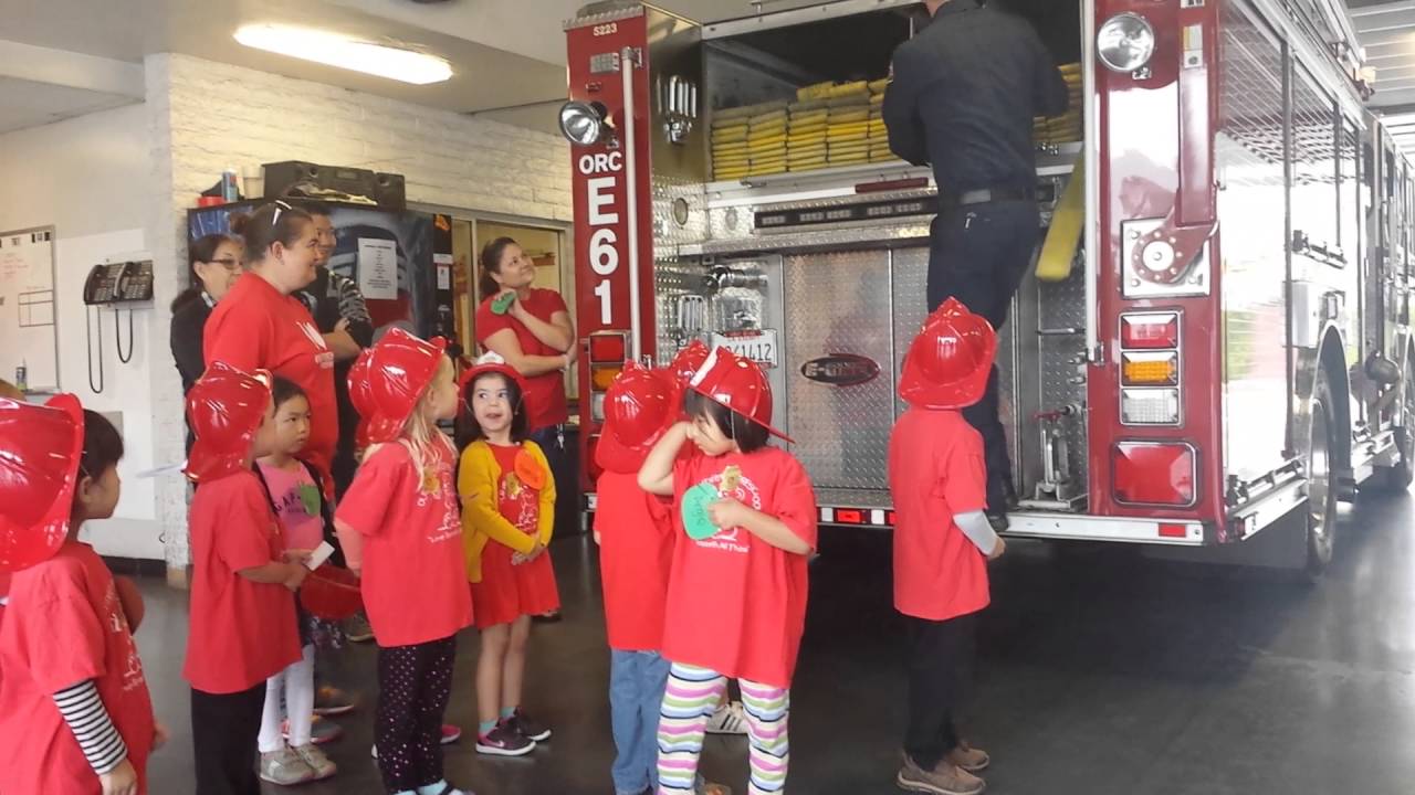Buena Park fire station visit