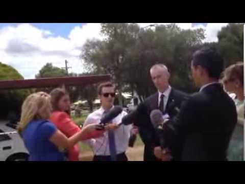 Press Conference Toowoomba policella