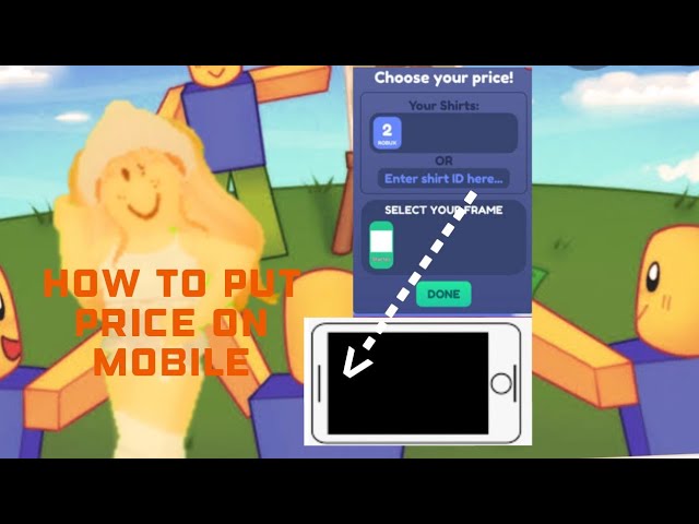 How To Put Prices On Your Art in Roblox Starving Artists Donation