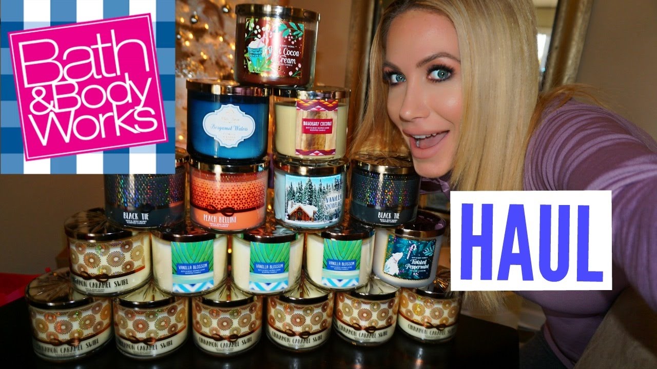 BATH & BODY WORKS HAUL + DAILY VLOGMAS - YouTube