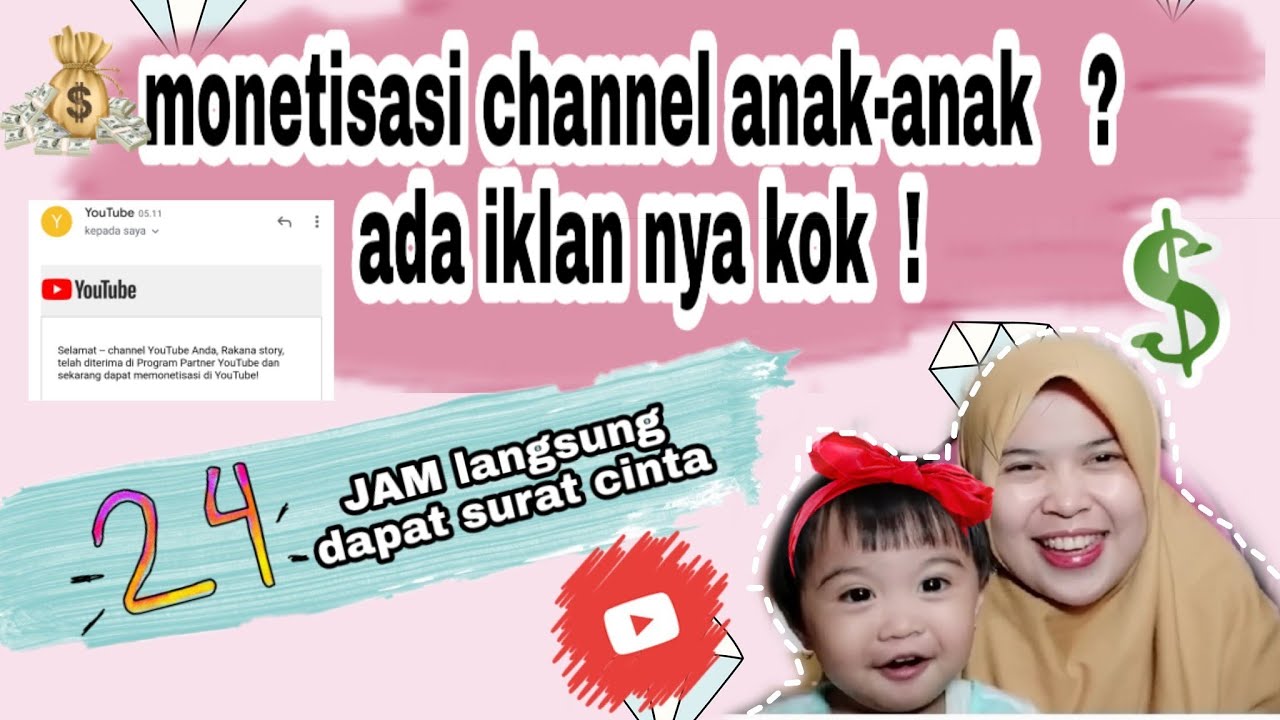 MONETISASI CHANNEL ANAK  ANAK  ADA IKLAN  NYA KOK YouTube