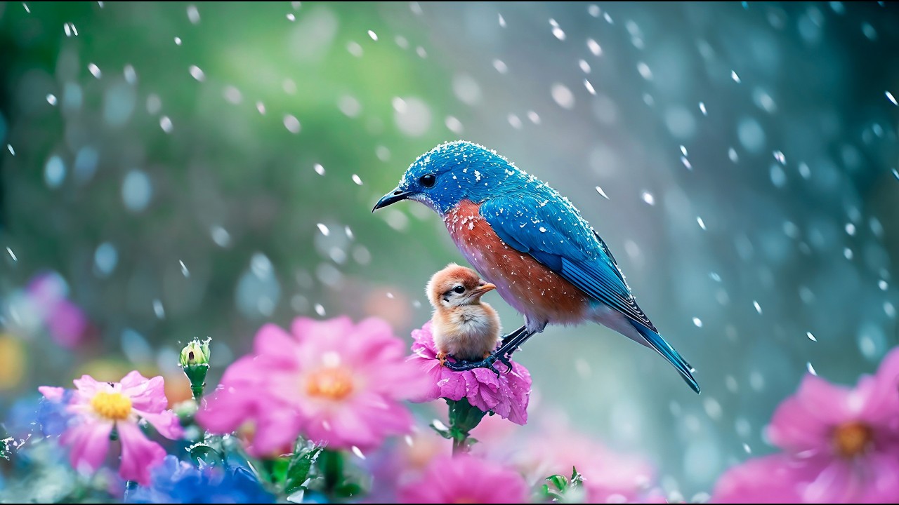 Just listen for 3 minutes to heal your heart 🏵️ Energy for Heart and Soul ~ Calm the Brain 🎹- 4K