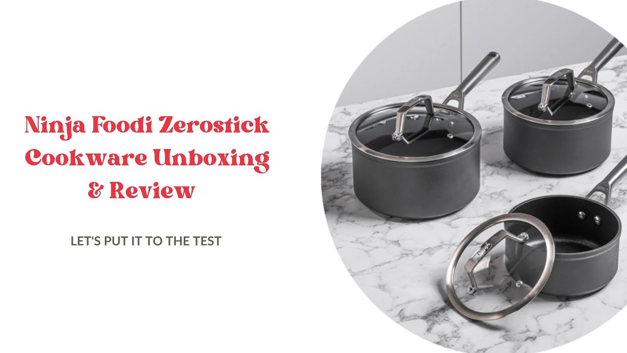 Ninja Foodi Zerostick Cookware Unboxing and Review YouTube