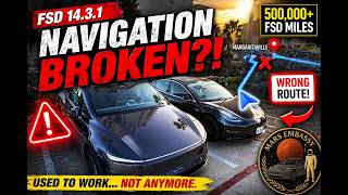 Tesla FSD 14.3.1 BROKE Navigation?! 😡 More Disengagements on South Padre Island screenshot 4